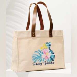 TOMMY BAHAMA Perfectly Paradise Tote Bag NWT